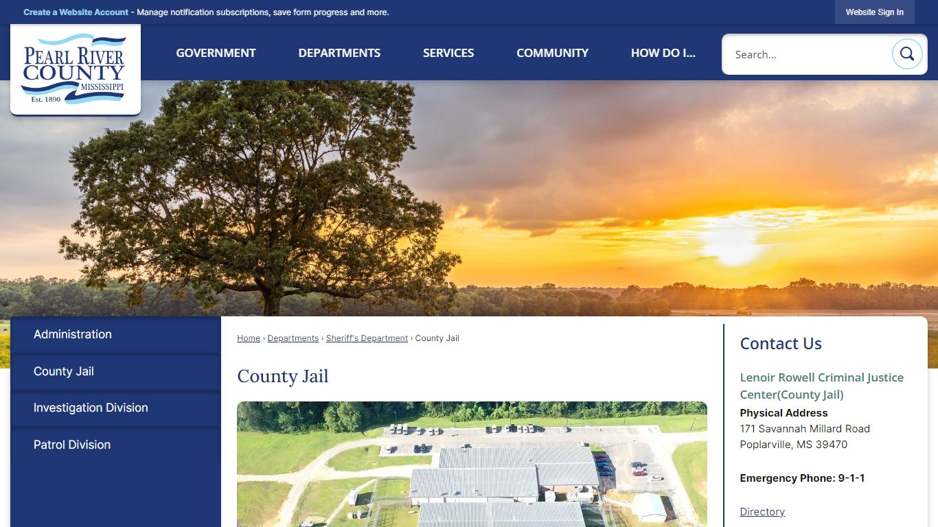 County Jail | Pearl River County, MS